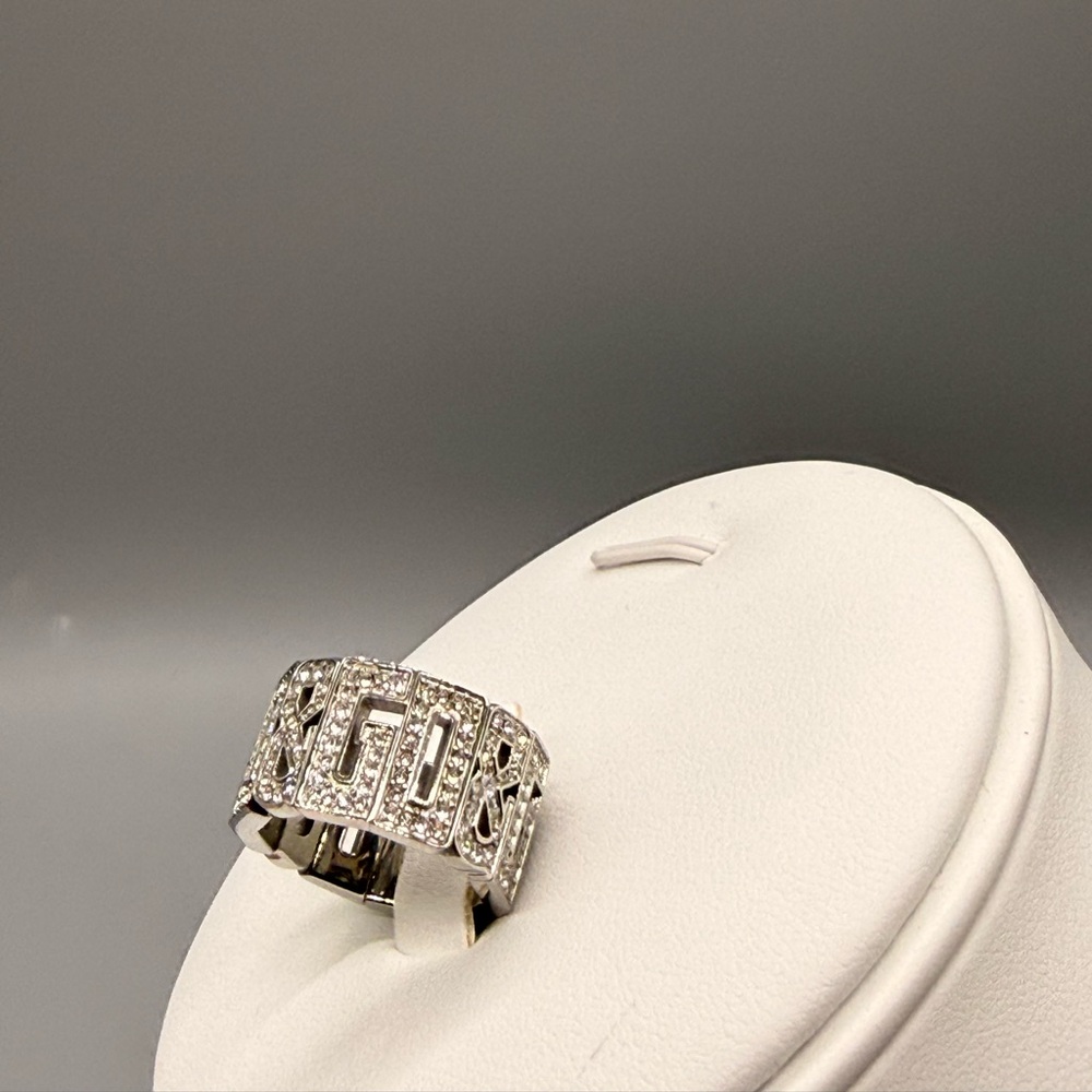 DOLCE & GABBANA LOGO ETERNITY RING - Picture 4 of 9